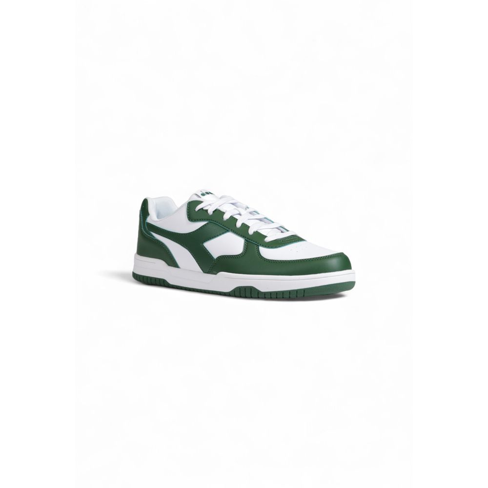 Diadora Green Artificial Leather Low Top Sneakers | Regal Royce
