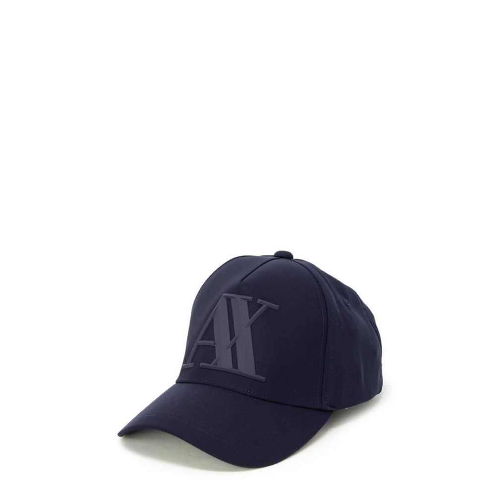 Armani Exchange Blue Polyester Cap (Baseball Hat) | Regal Royce