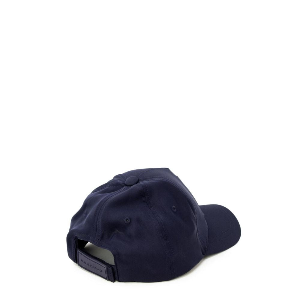 Armani Exchange Blue Polyester Cap (Baseball Hat) | Regal Royce
