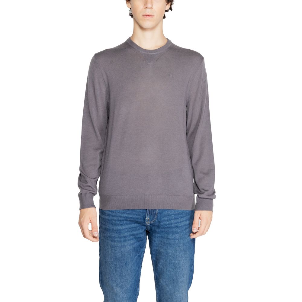 Armani Exchange Gray Wool Sweatshirt | Regal Royce