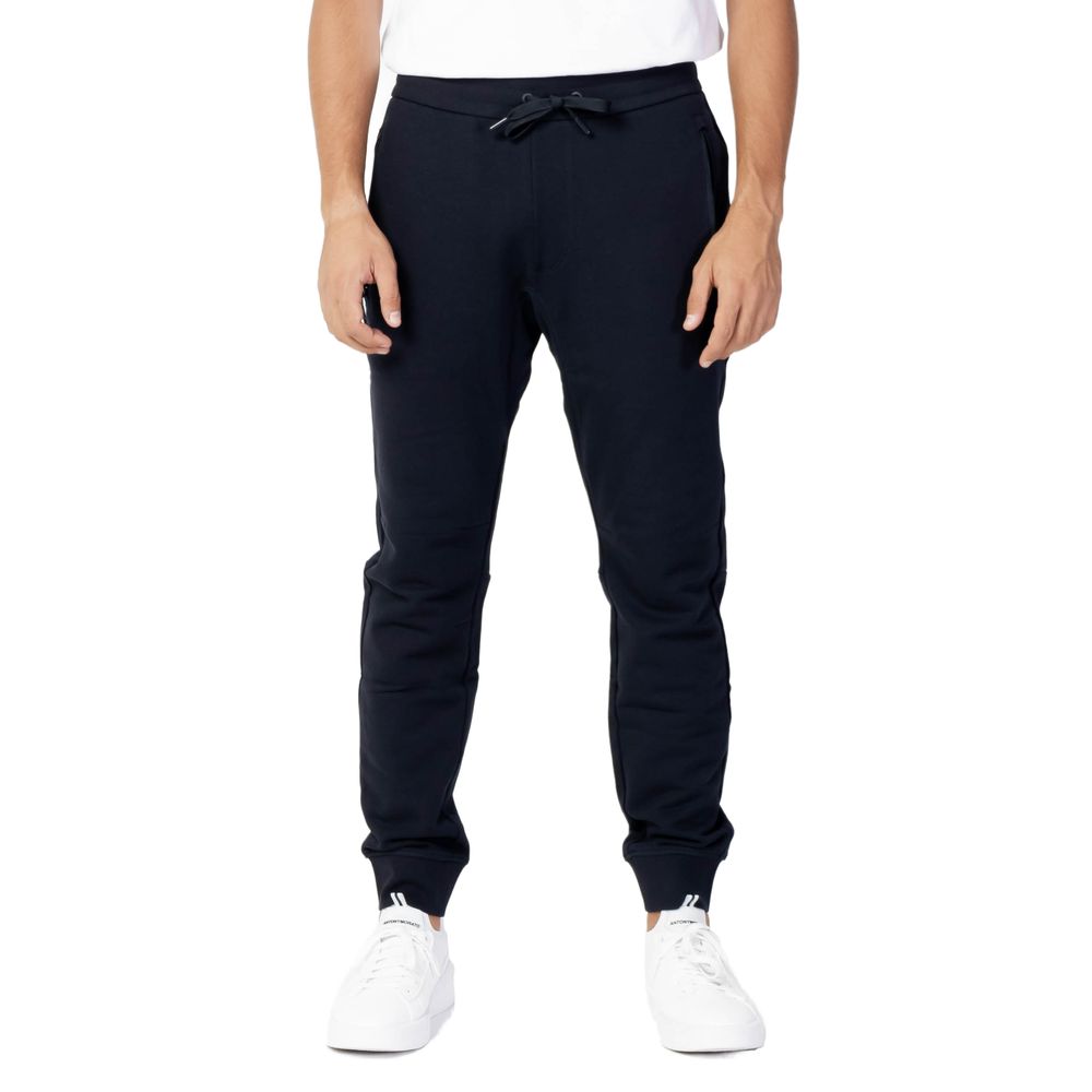 Armani Exchange Blue Cotton Joggers (Workout Pants) | Regal Royce
