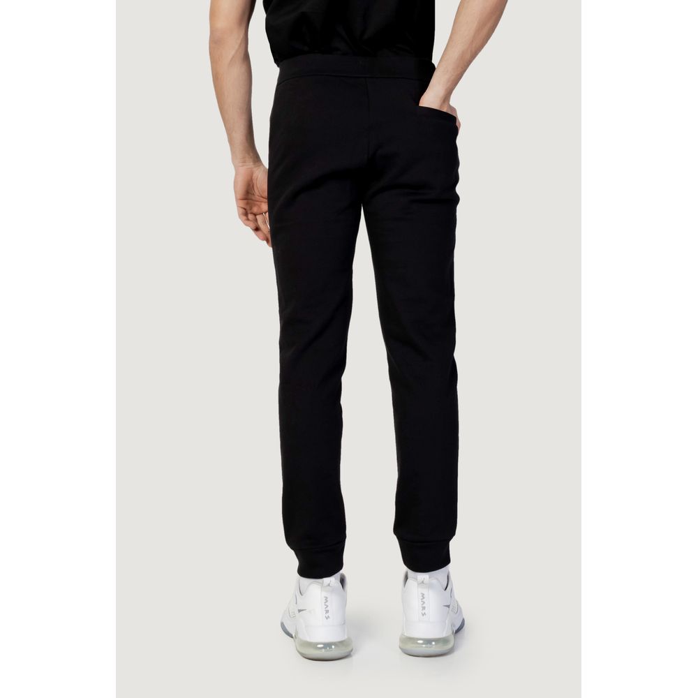 Armani Exchange Black Cotton Joggers (Workout Pants) | Regal Royce