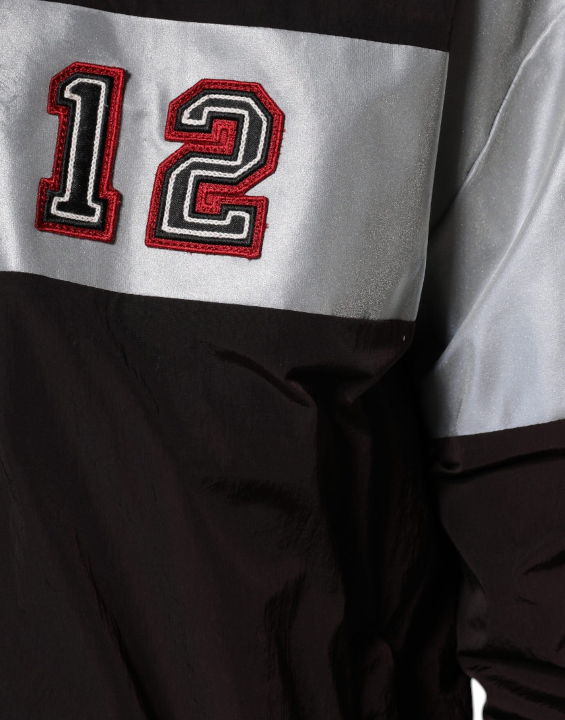 Dolce & Gabbana Multicolor Full Zip Jersey Men Bomber Jacket | Regal Royce