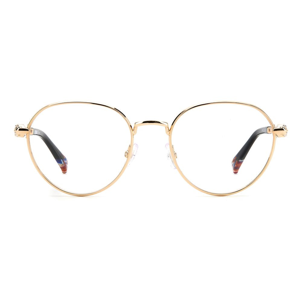 Missoni Gold Metal Glasses (Frames) | Regal Royce