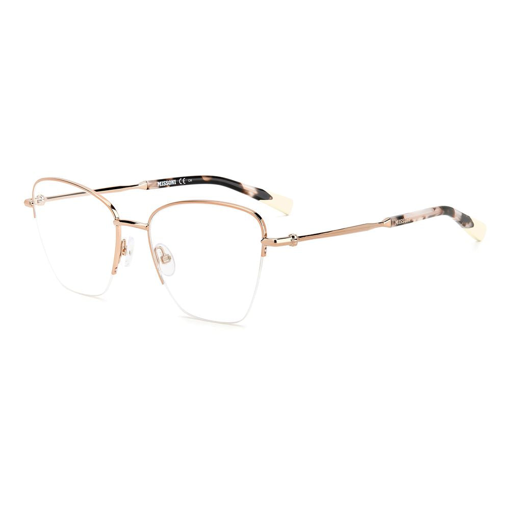 Missoni Gold Stainless Steel Glasses (Frames) | Regal Royce