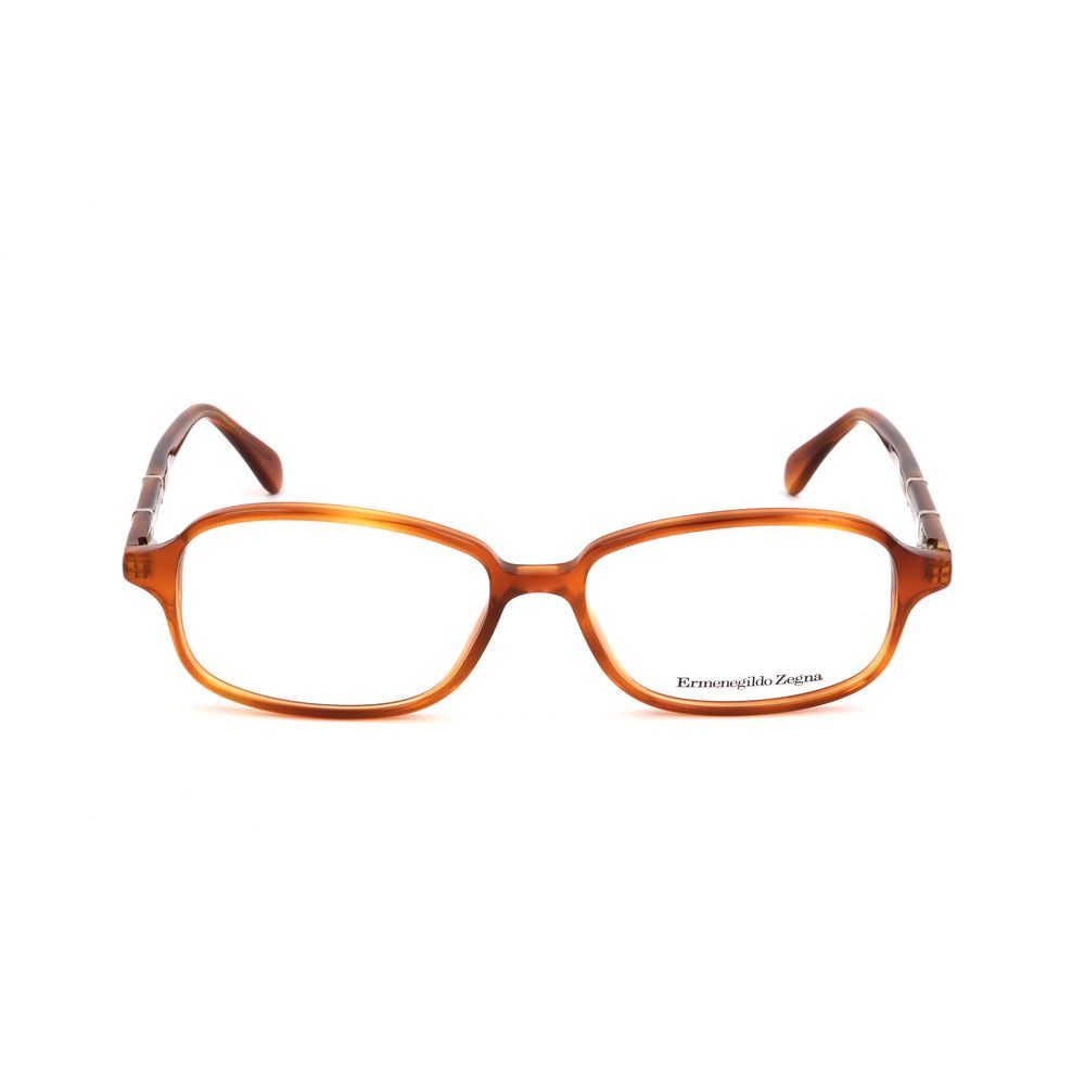 Ermenegildo Zegna Brown Plastic Glasses (Frames) | Regal Royce
