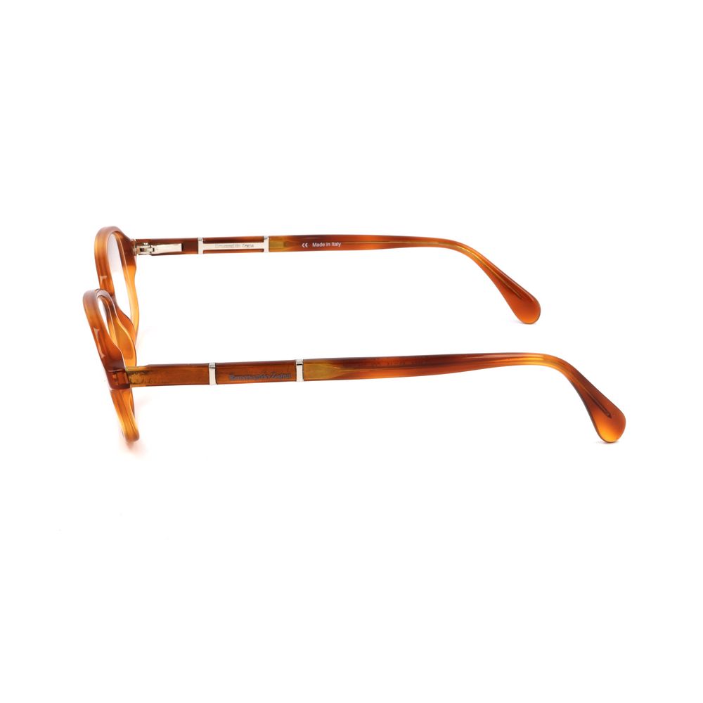 Ermenegildo Zegna Brown Plastic Glasses (Frames) | Regal Royce