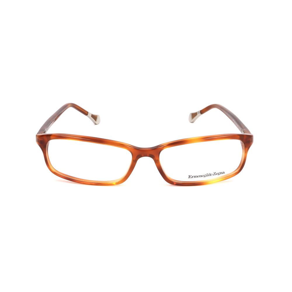 Ermenegildo Zegna Brown Plastic Glasses (Frames) | Regal Royce
