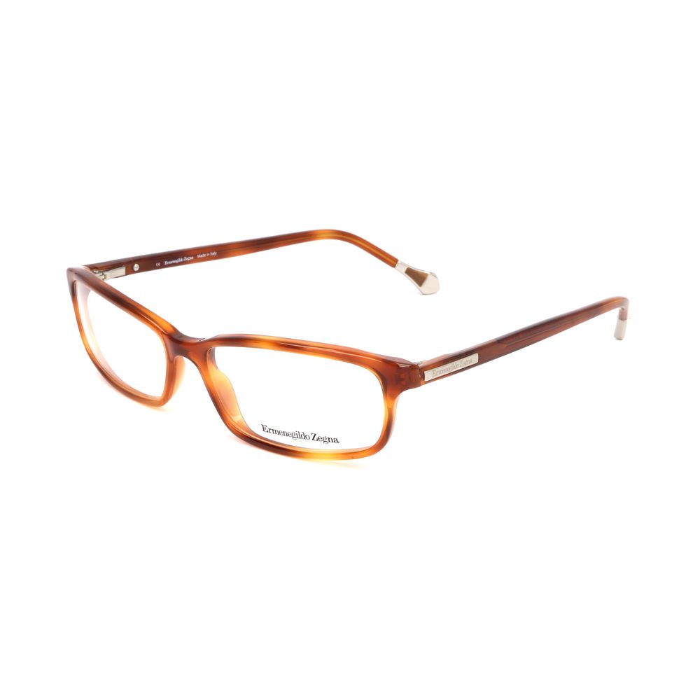 Ermenegildo Zegna Brown Plastic Glasses (Frames) | Regal Royce