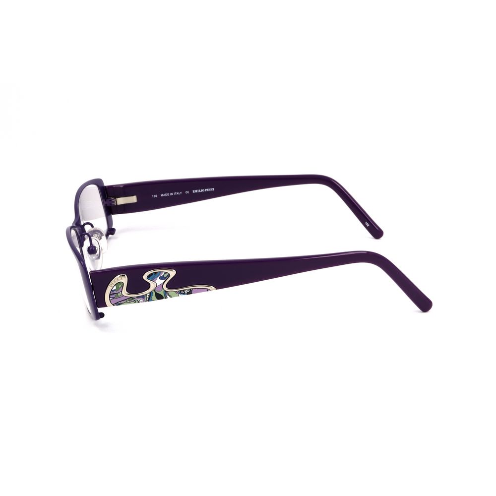 Emilio Pucci Purple Metal Glasses (Frames) | Regal Royce