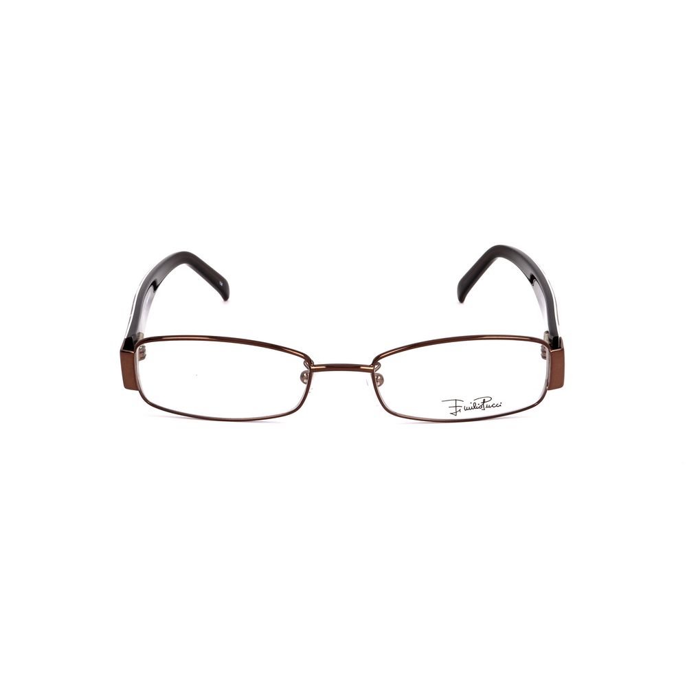 Emilio Pucci Brown Metal Glasses (Frames) | Regal Royce