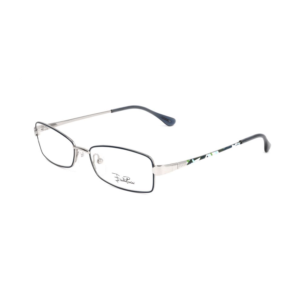 Emilio Pucci Silver Metal Glasses (Frames) | Regal Royce