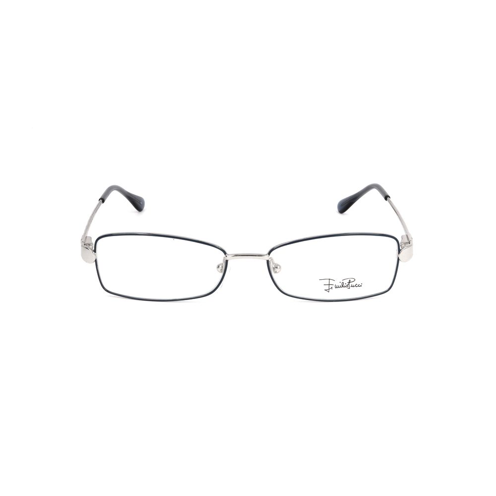 Emilio Pucci Silver Metal Glasses (Frames) | Regal Royce