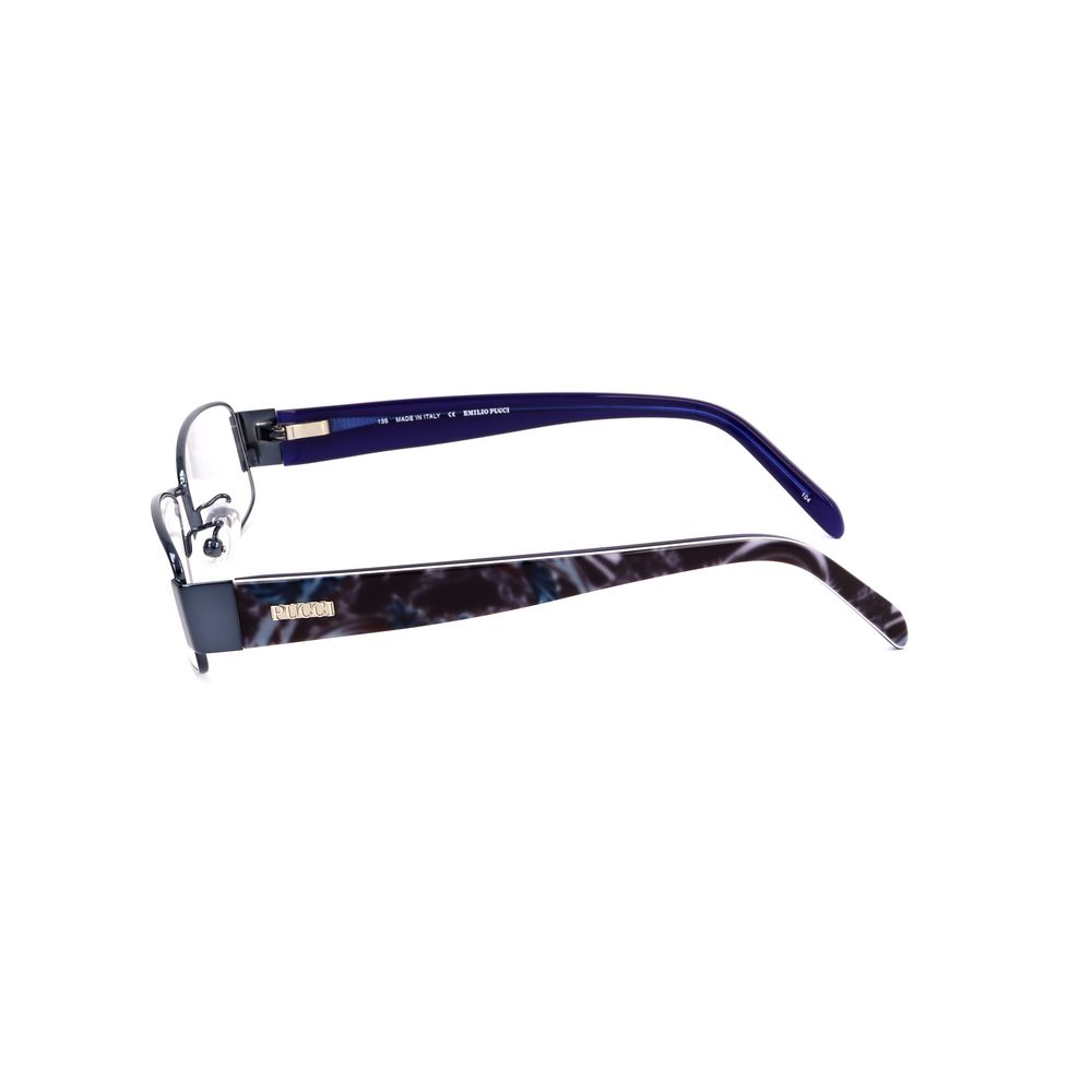 Emilio Pucci Blue Metal Glasses (Frames) | Regal Royce