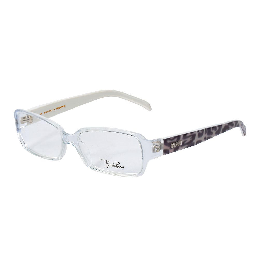 Emilio Pucci Transparent Plastic Glasses (Frames)