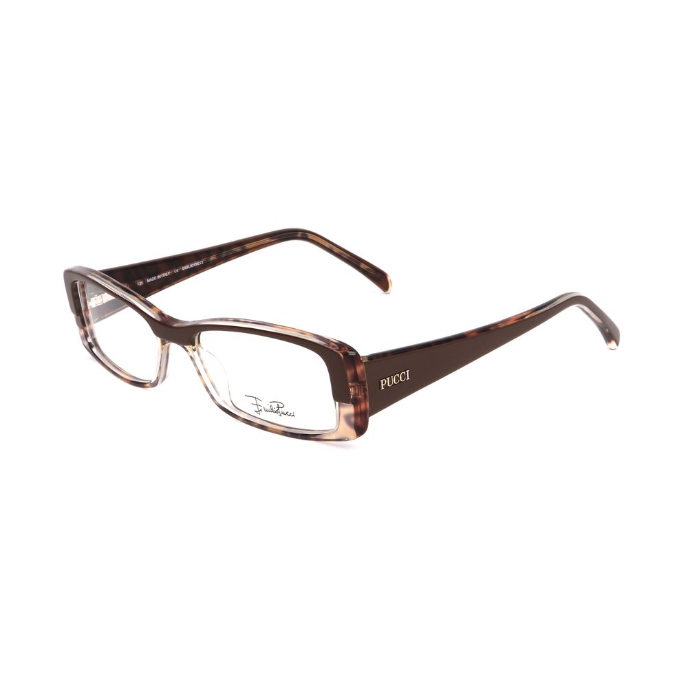 Emilio Pucci Brown Plastic Glasses (Frames) | Regal Royce