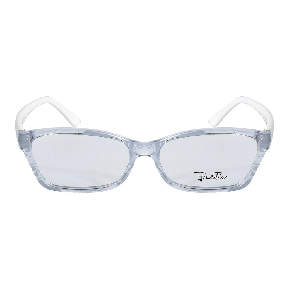 Emilio Pucci Transparent Plastic Glasses (Frames) | Regal Royce