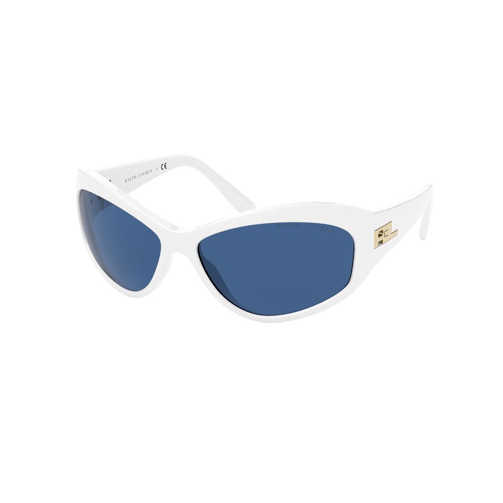 Ralph Lauren White Resin Sunglasses | Regal Royce