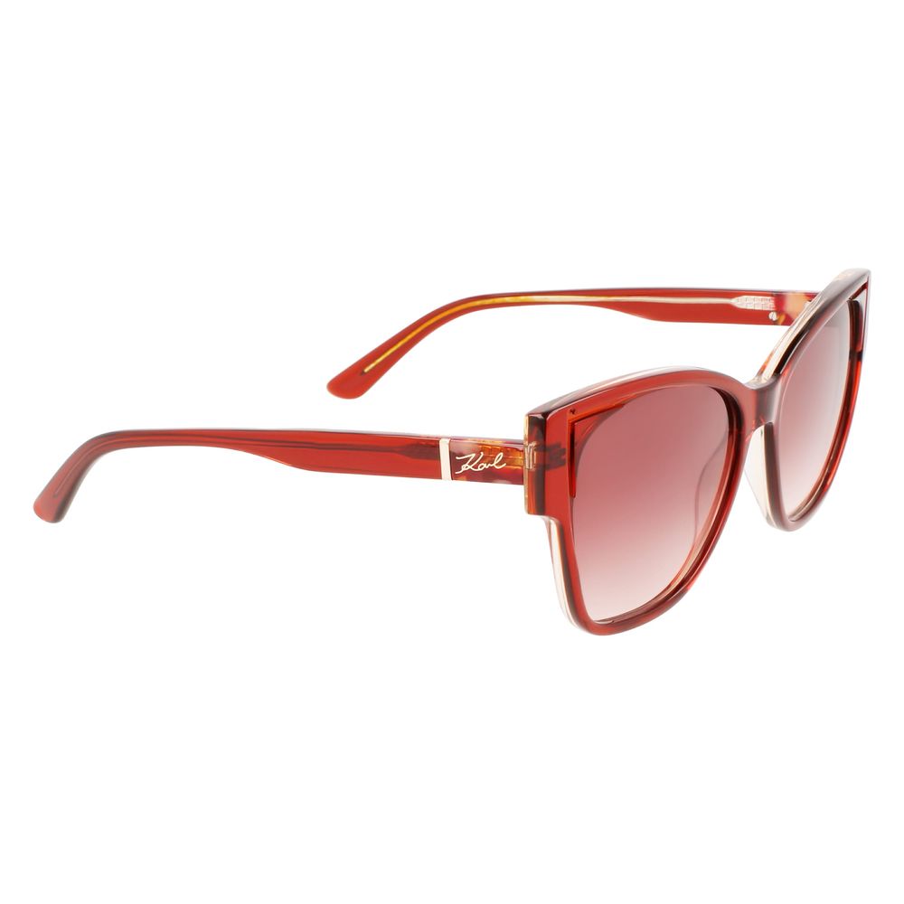 Karl Lagerfeld Orange Acetate Sunglasses | Regal Royce