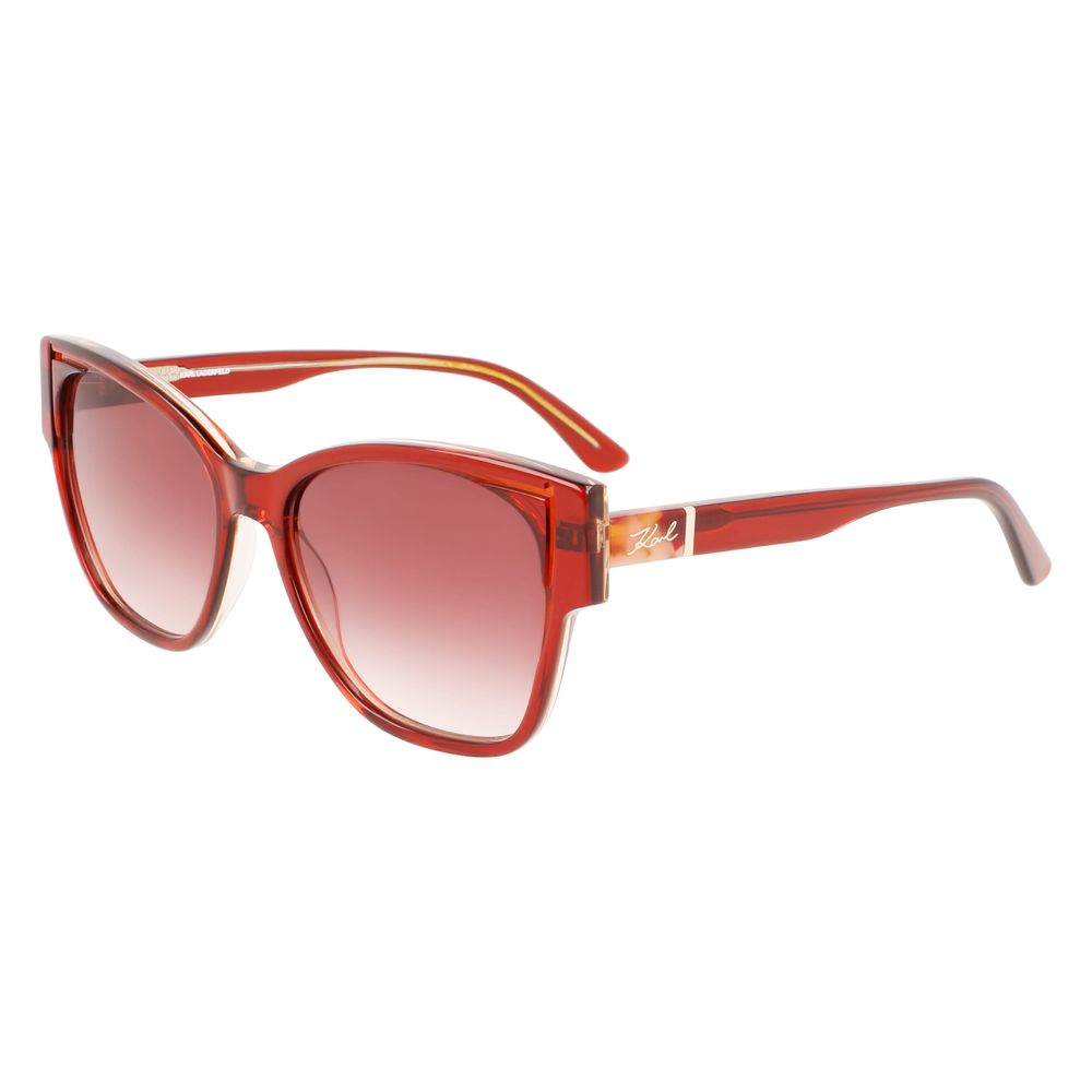 Karl Lagerfeld Orange Acetate Sunglasses | Regal Royce