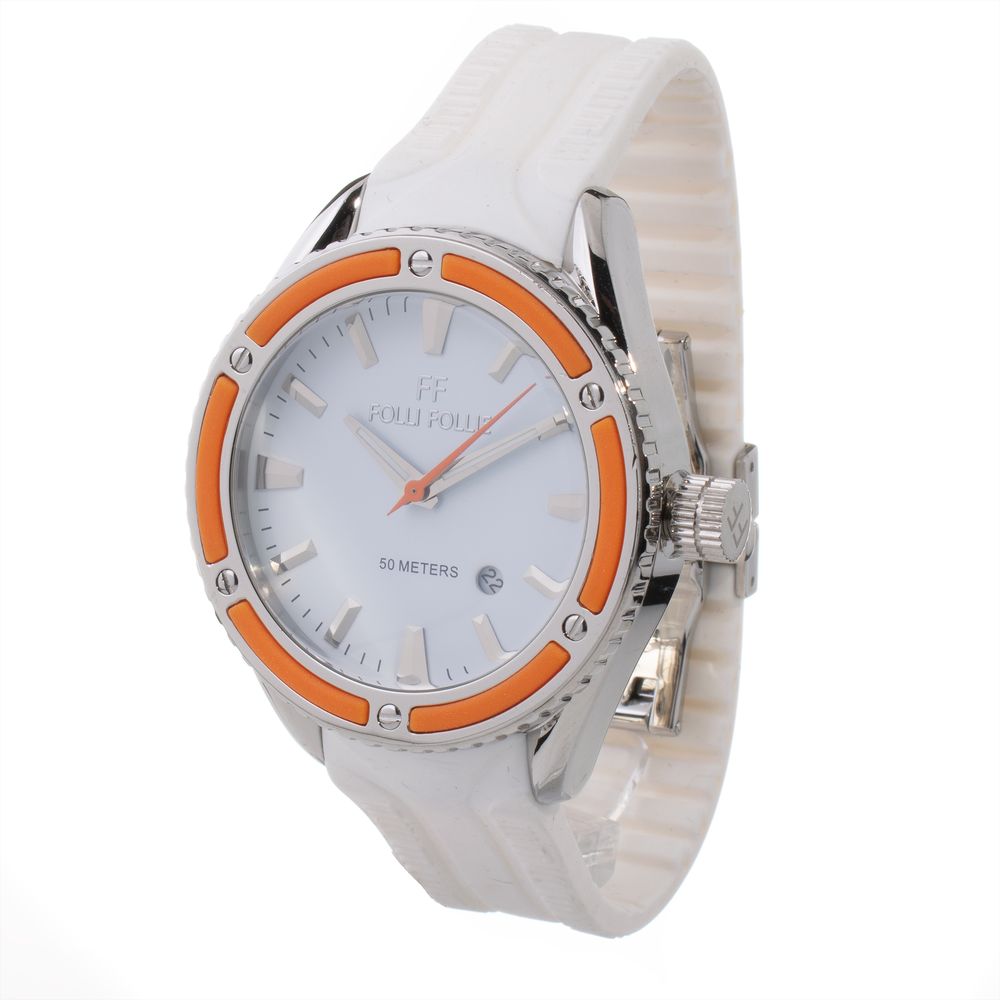 Folli Follie White Synthetic Sport Watch | Regal Royce