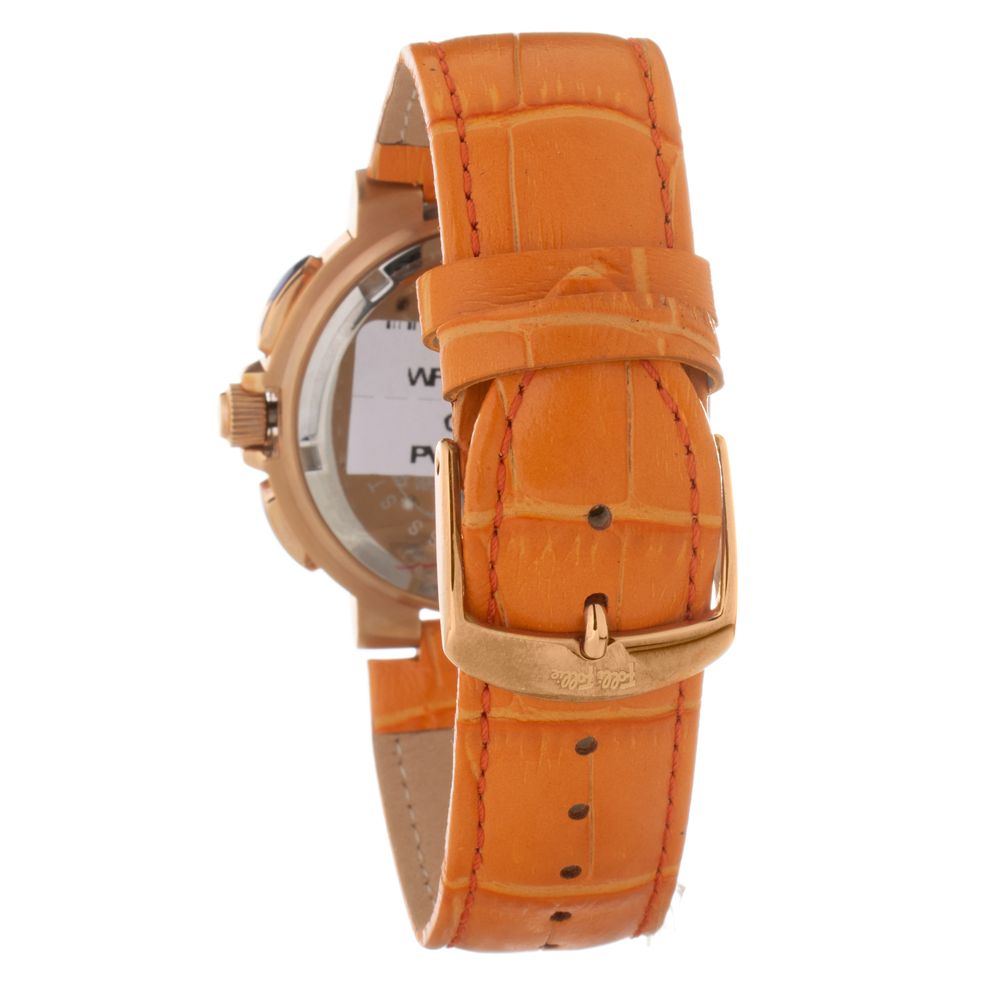 Folli Follie Orange Leather Dress Watch | Regal Royce