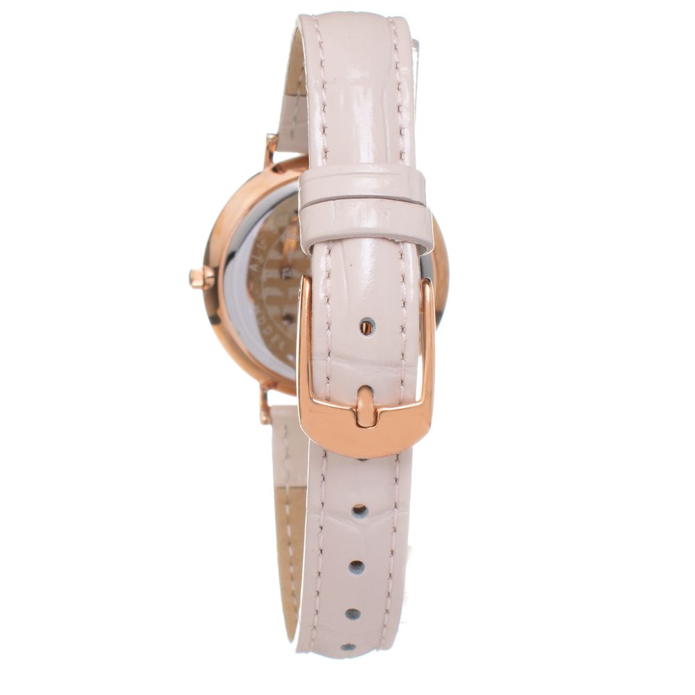 Folli Follie Beige Leather Dress Watch | Regal Royce