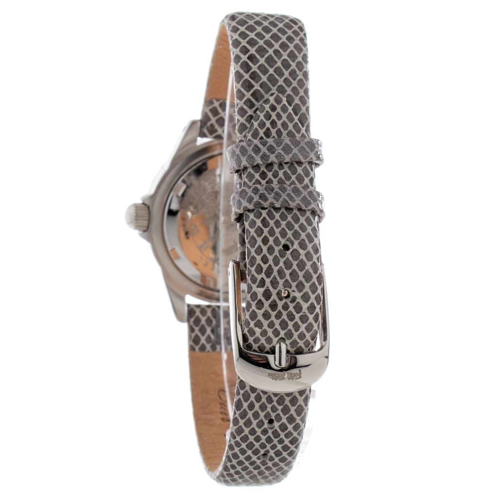 Folli Follie Gray Leather Dress Watch | Regal Royce