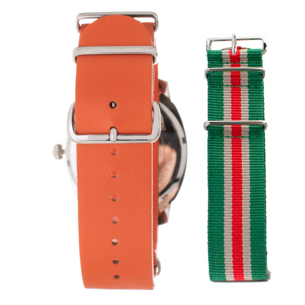 Folli Follie Orange Leather Dress Watch | Regal Royce