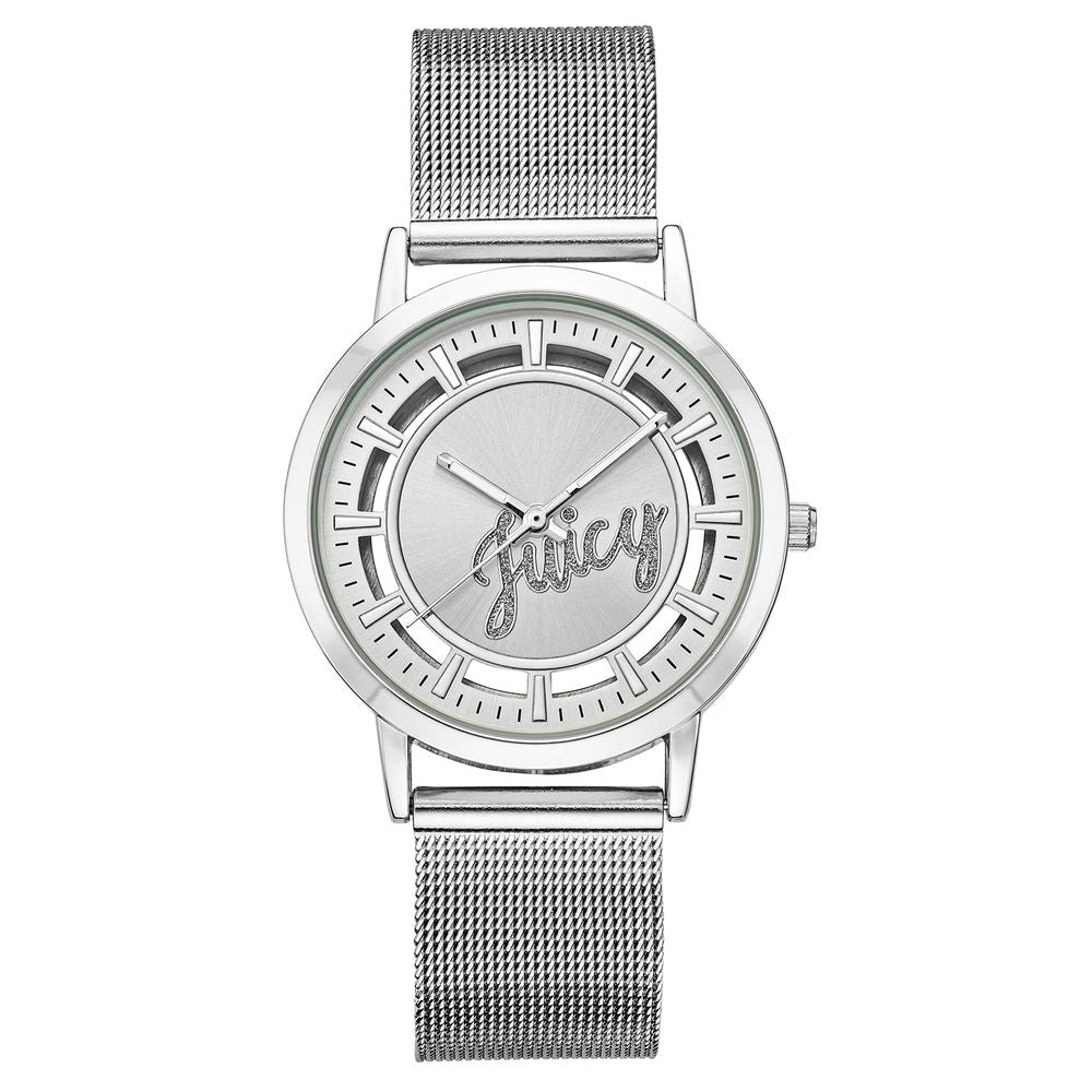 Juicy Couture Silver Stainless Steel Dress Watch | Regal Royce