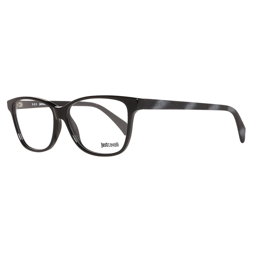 Just Cavalli Black Plastic Glasses (Frames) | Regal Royce