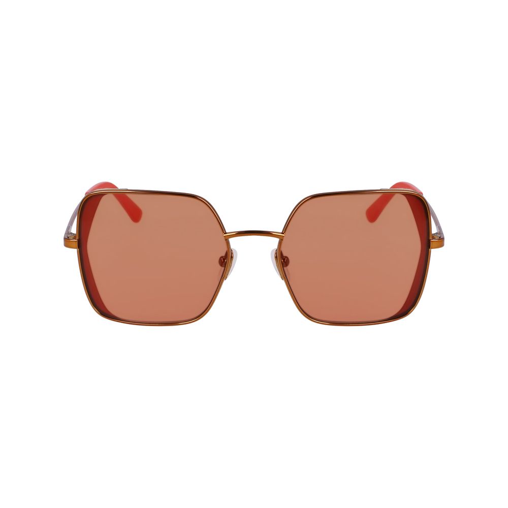 Karl Lagerfeld Orange Metal Sunglasses | Regal Royce