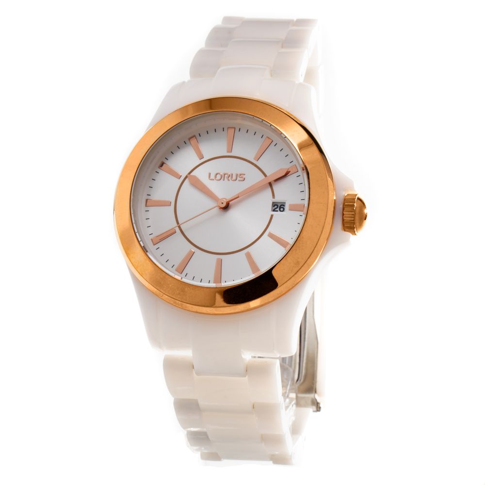 Lorus White Plastic Dress Watch | Regal Royce