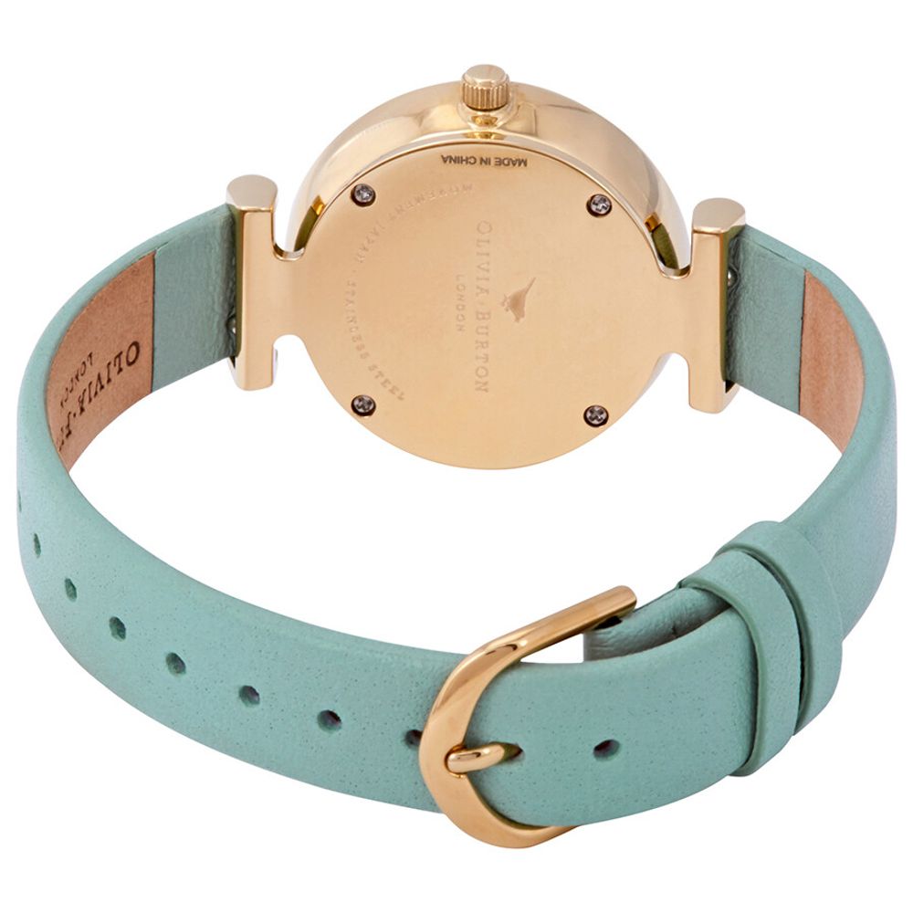 Olivia Burton Bicolor Artificial Leather Dress Watch | Regal Royce