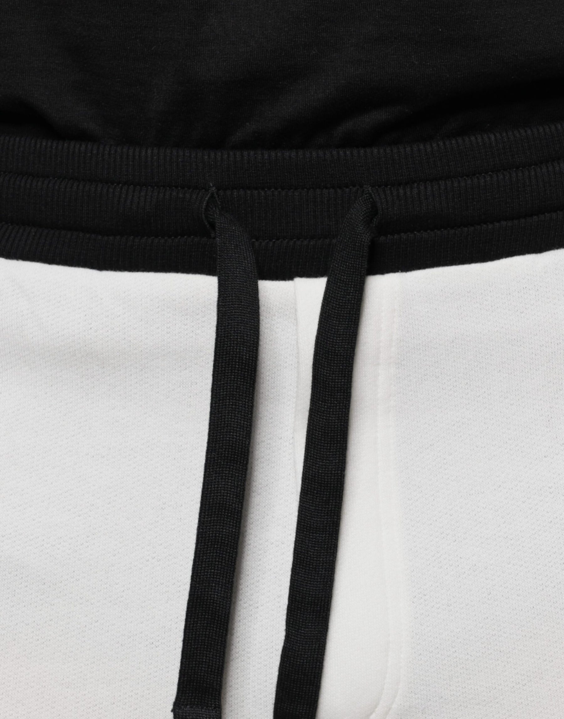 Dolce & Gabbana White Cotton Slim Men Jogger Sweatpants Pants | Regal Royce