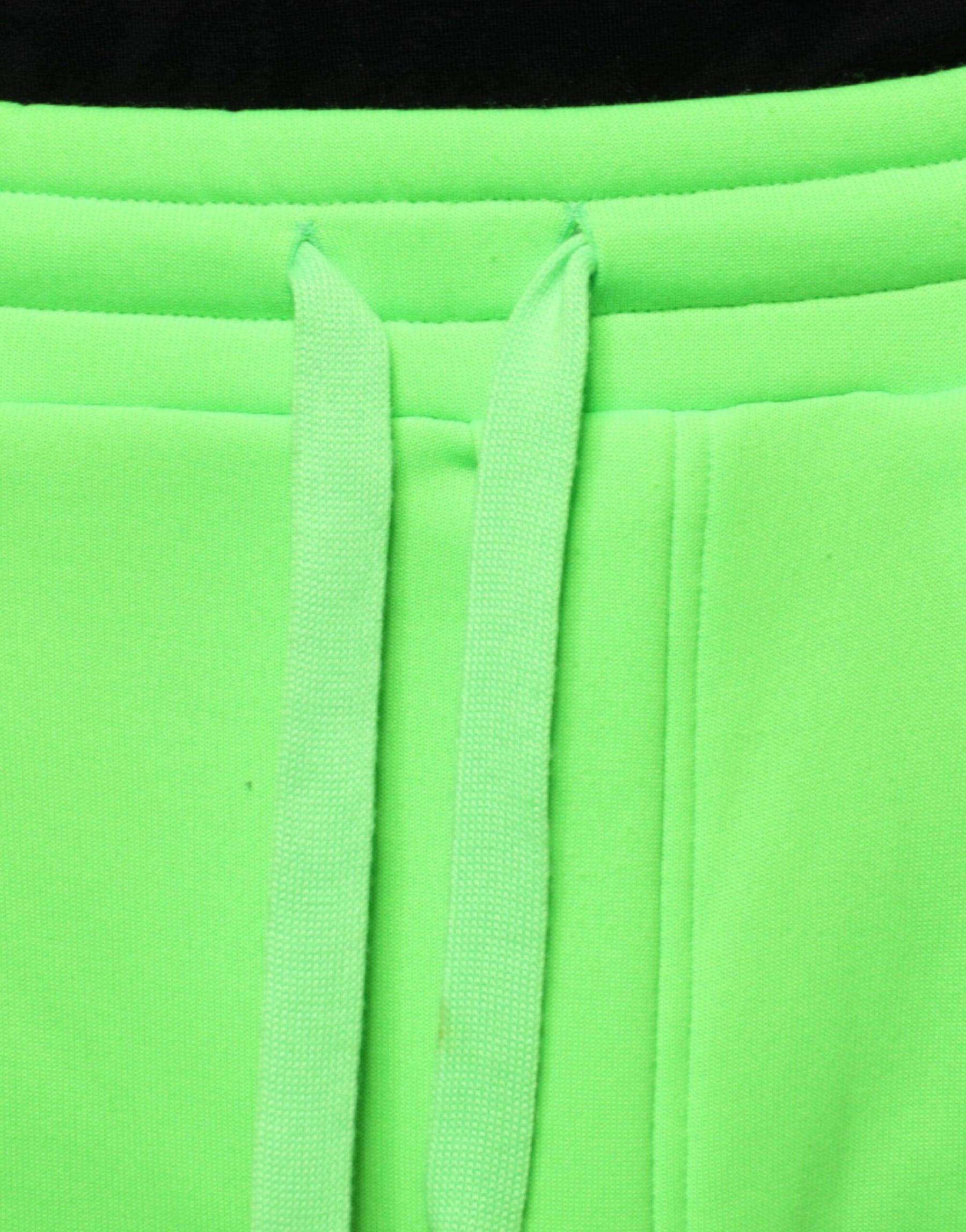 Dolce & Gabbana Neon Green Polyester Cargo Jogger Sweatpants Pants | Regal Royce