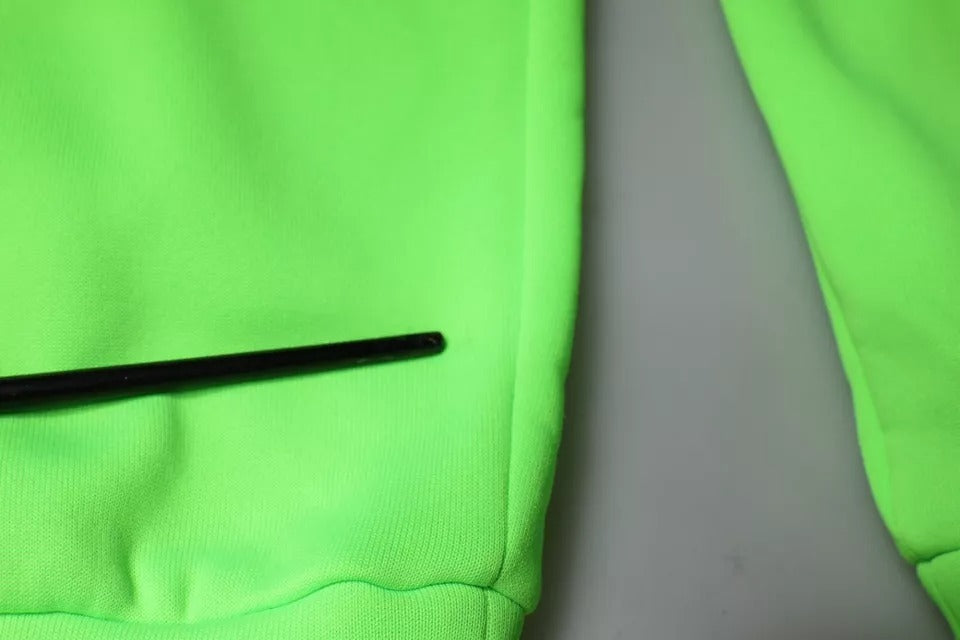 Dolce & Gabbana Neon Green Polyester Cargo Jogger Sweatpants Pants | Regal Royce