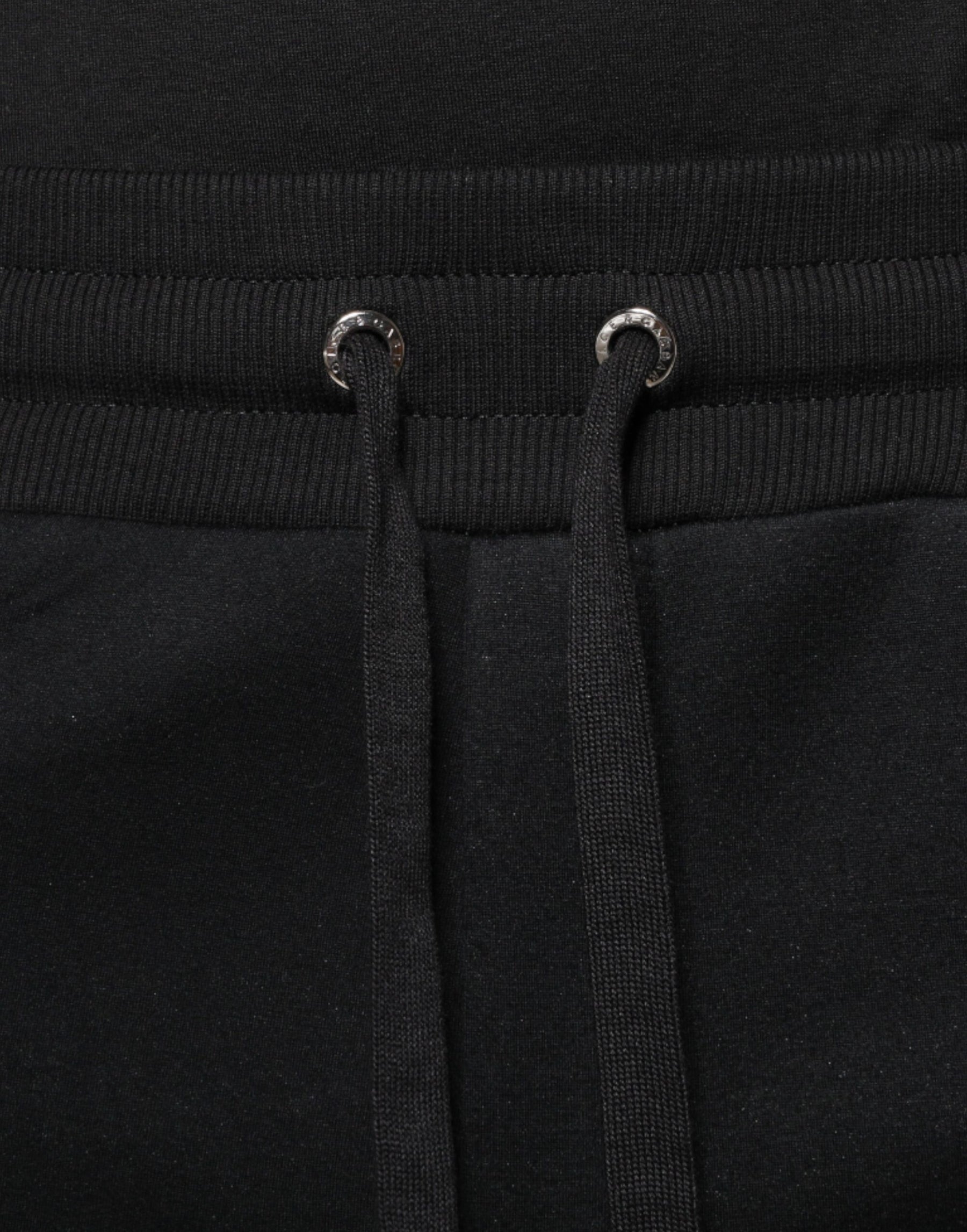 Dolce & Gabbana Black Modal DG Logo Jogger Men Sweatpants Pants | Regal Royce