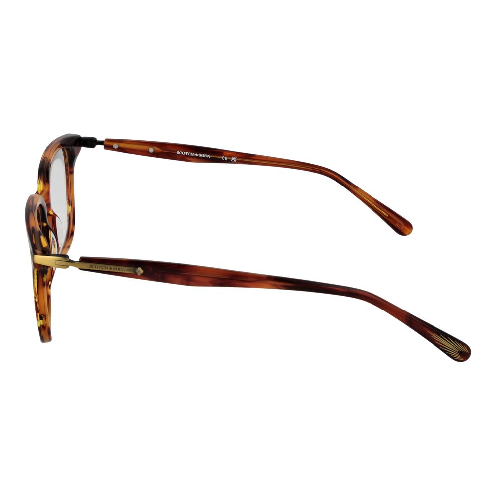 Scotch & Soda Brown Plastic Glasses (Frames) | Regal Royce