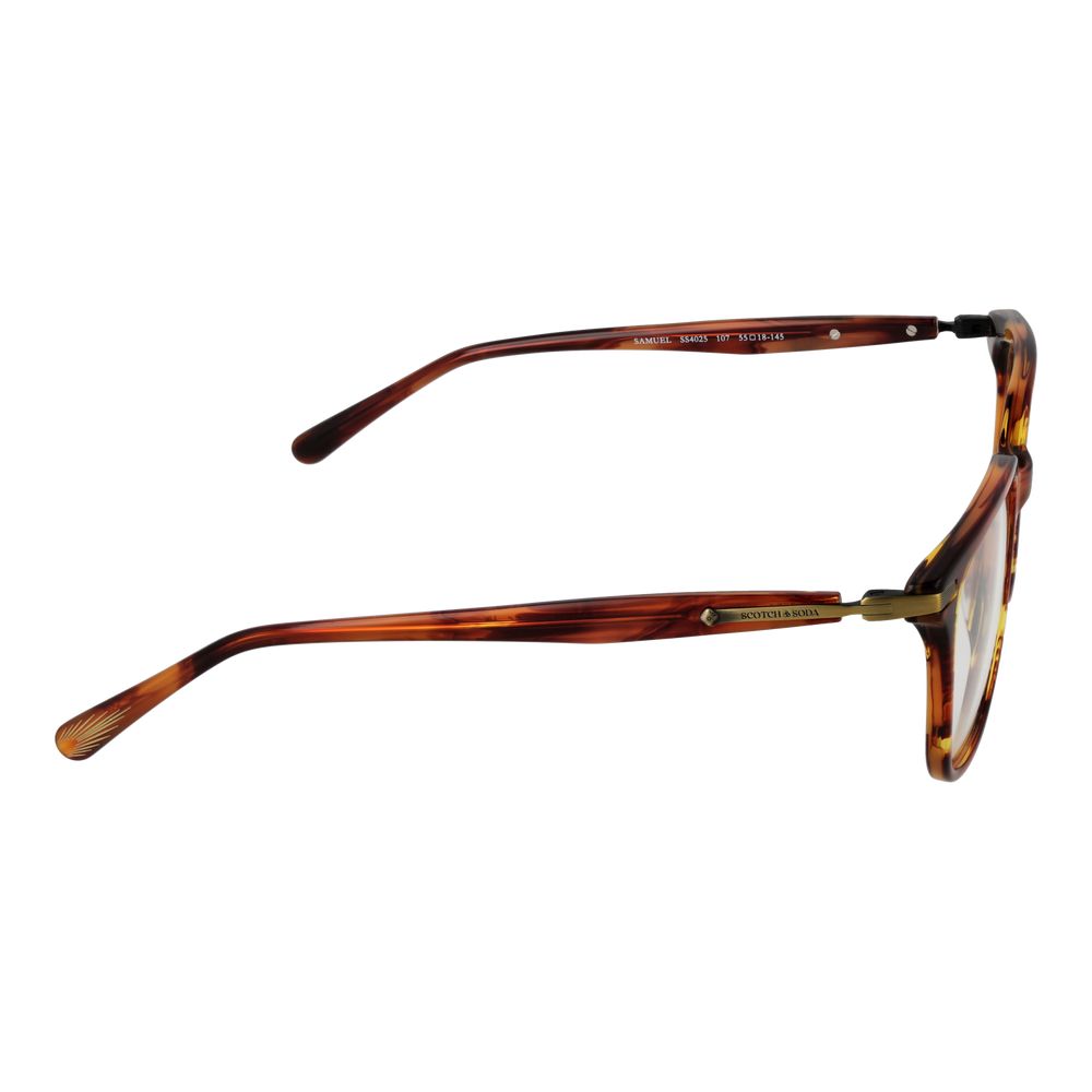 Scotch & Soda Brown Plastic Glasses (Frames) | Regal Royce
