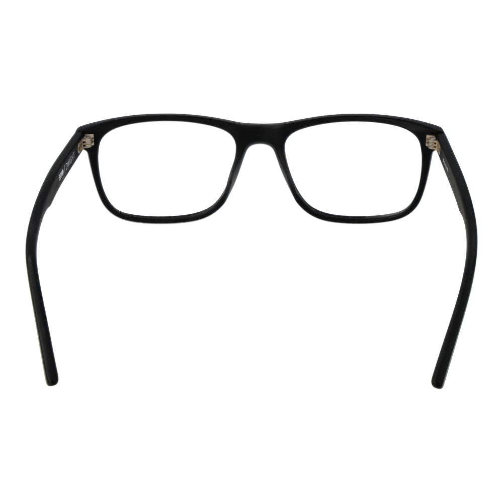 Spy Black Plastic Glasses (Frames) | Regal Royce