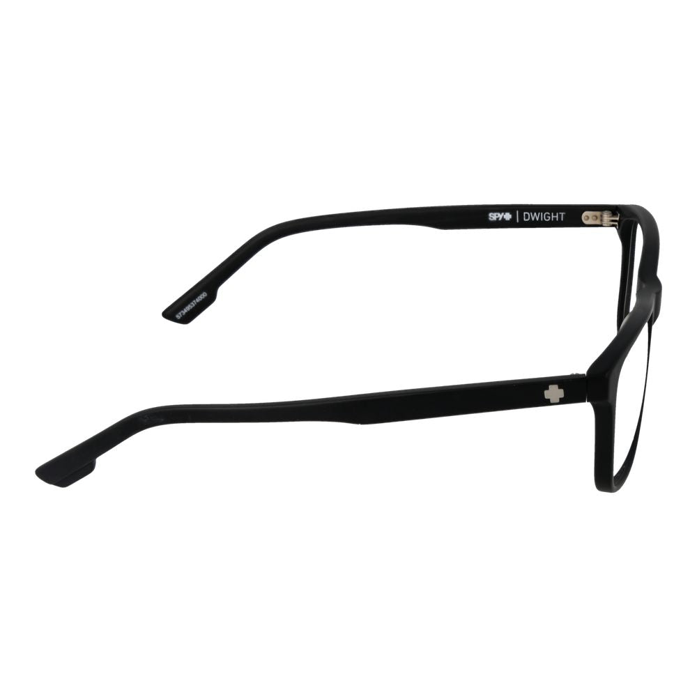 Spy Black Plastic Glasses (Frames) | Regal Royce