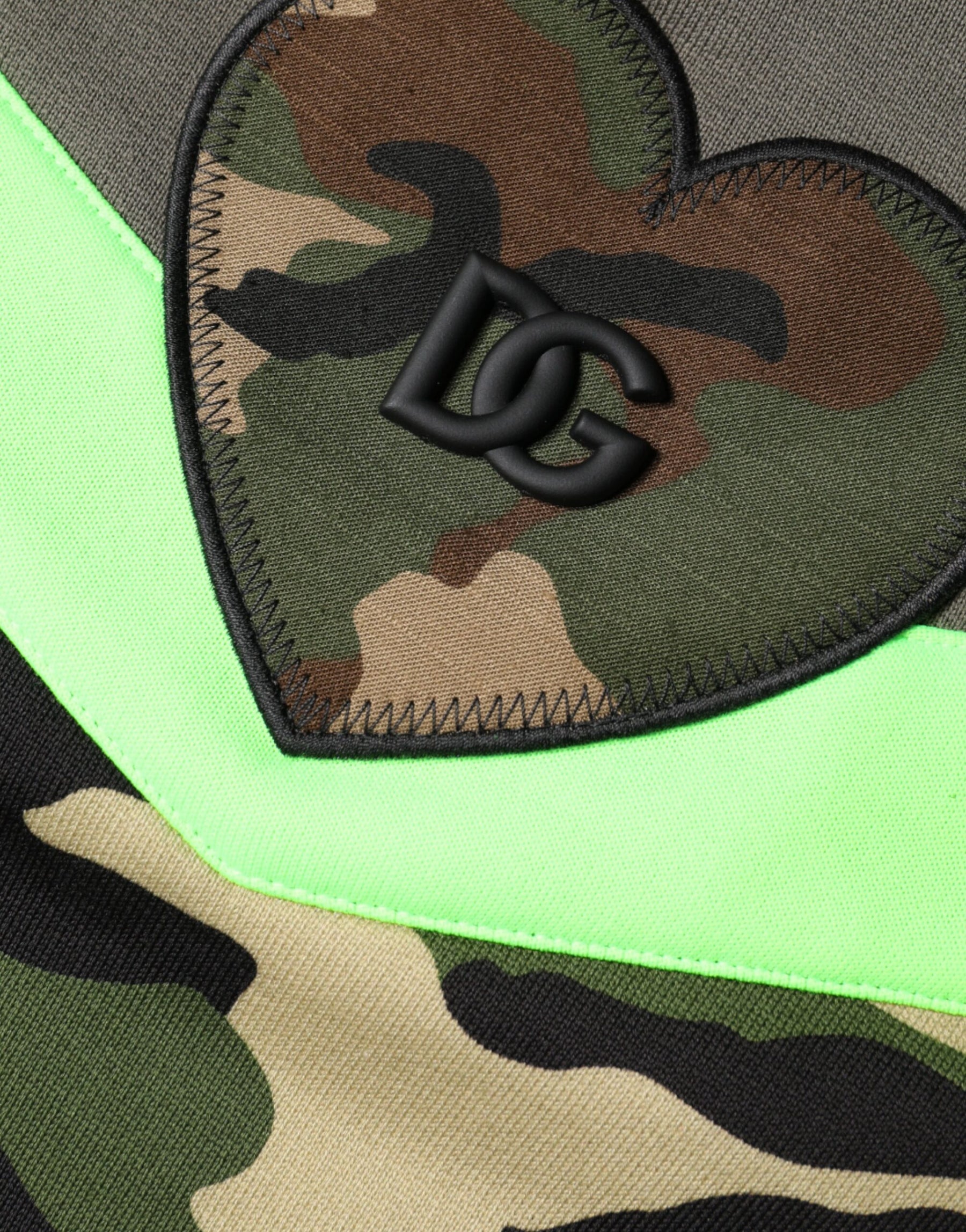 Dolce & Gabbana Multicolor Camouflage Sweatshirt Sweater | Regal Royce
