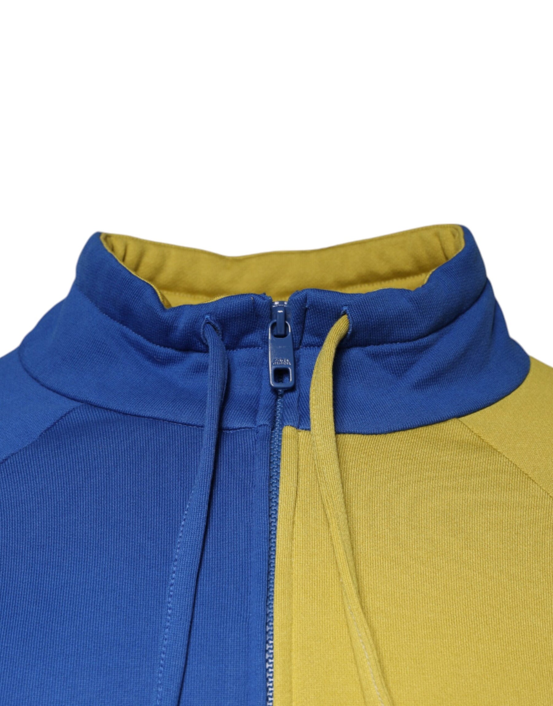 Dolce & Gabbana Multicolor Patchwork Men Sweatshirt Sweater | Regal Royce