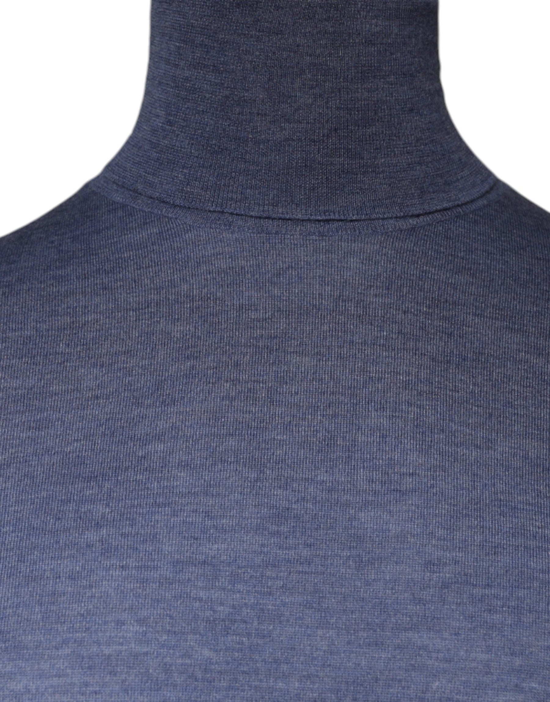 Dolce & Gabbana Purple Blue Long Sleeve Turtleneck Pullover Sweater | Regal Royce