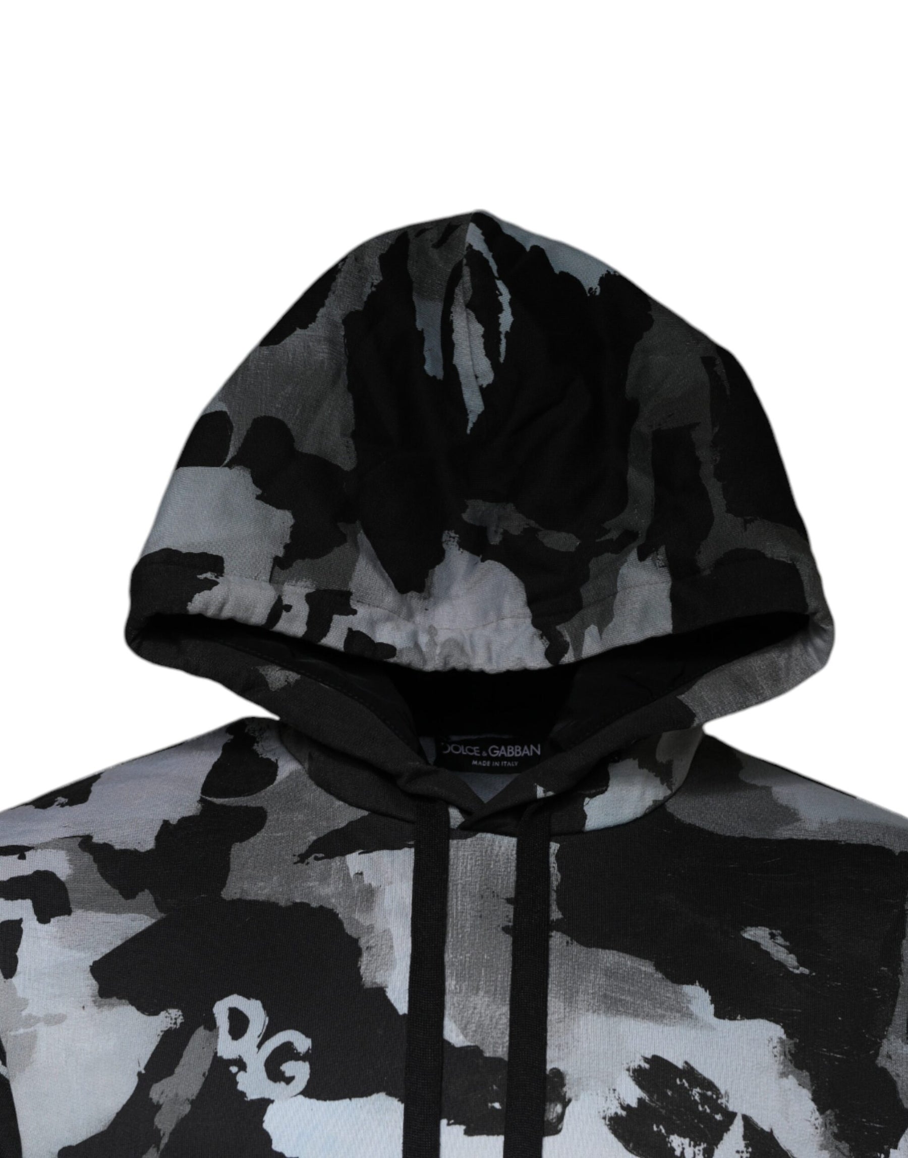 Dolce & Gabbana Multicolor Camouflage Men Hooded Sweater (Copy) | Regal Royce