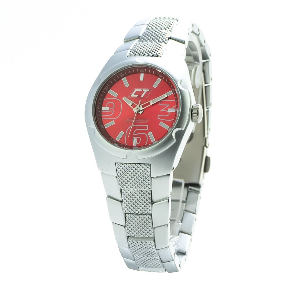 Chronotech Silver Stainless Steel Dress Watch | Regal Royce