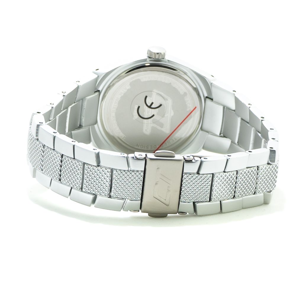 Chronotech Silver Stainless Steel Dress Watch | Regal Royce