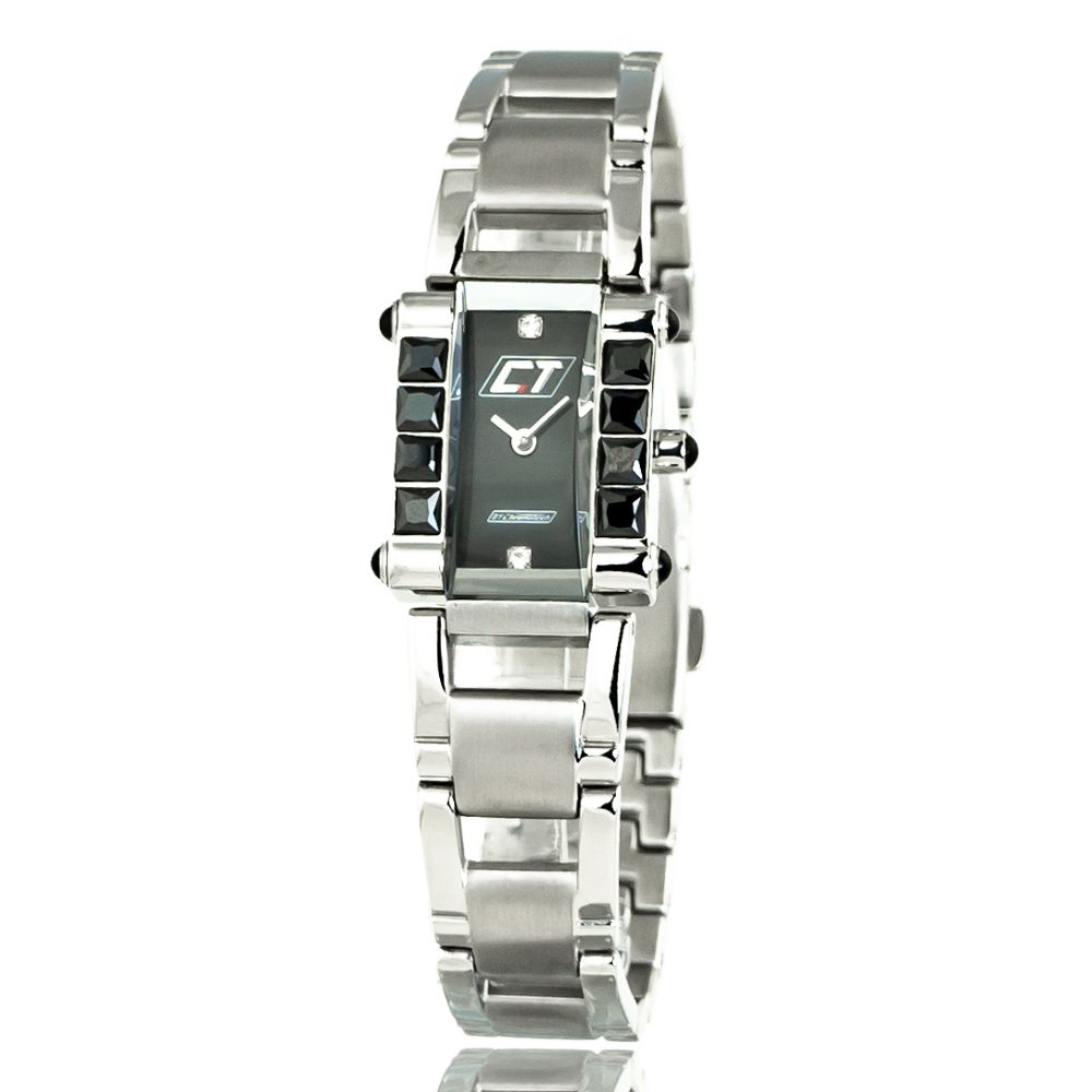 Chronotech Silver Stainless Steel Dress Watch | Regal Royce
