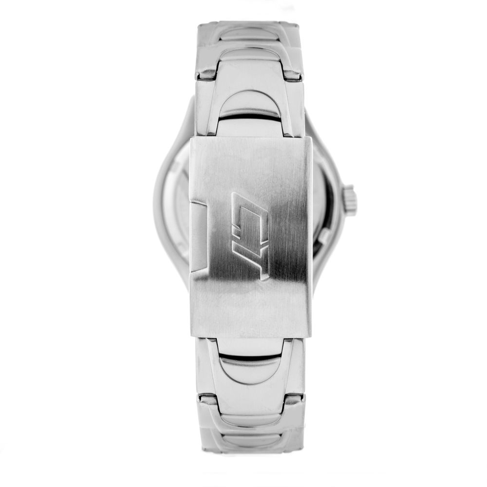 Chronotech Silver Stainless Steel Dress Watch | Regal Royce